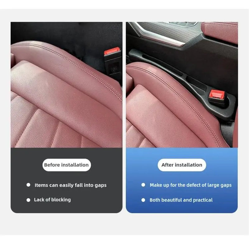 Car Interior Seat Gap Filler - Leak Proof Storage Bag Organizer - Universal Car Interior Accessories - for Storage and Organization - Car Accessories
